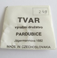 248 - SKLO TVAR PARDUBICE - 248, NEPOUŽITÉ ORIGINÁLNÍ SKLÍČKO 