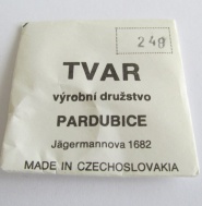 248 - SKLO TVAR PARDUBICE - 248, NEPOUŽITÉ ORIGINÁLNÍ SKLÍČKO 