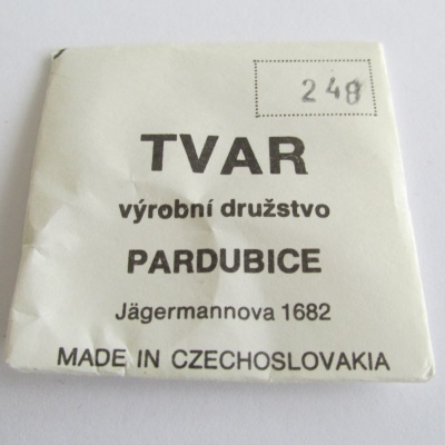 248 - SKLO TVAR PARDUBICE - 248, NEPOUŽITÉ ORIGINÁLNÍ SKLÍČKO 