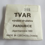 Aeskulap  a další model - 268 - Sklo Tvar Pardubice - velikost 268