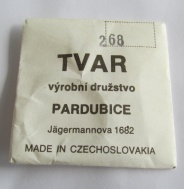 Aeskulap  a další model - 268 - Sklo Tvar Pardubice - velikost 268