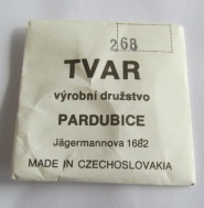 Aeskulap  a další model - 268 - Sklo Tvar Pardubice - velikost 268