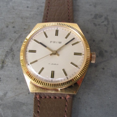 Hodinky PRIM ala "Rolex" typ 66 501 3 z roku 1984 v parádním stavu