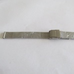 Ocelový jemný zajímavý tah - řemínek na hodinky  - 12mm - stainless steel 