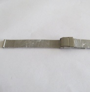 Ocelový jemný zajímavý tah - řemínek na hodinky  - 12mm - stainless steel 