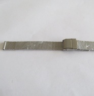Ocelový jemný zajímavý tah - řemínek na hodinky  - 12mm - stainless steel 