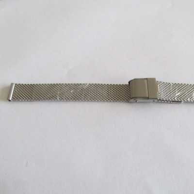 Ocelový jemný zajímavý tah - řemínek na hodinky  - 12mm - stainless steel 