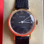 Prim 17jewels pozlatene púzdro 