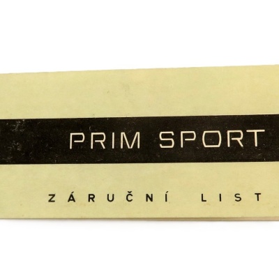 Záruční list k PRIM SPORT. Land1