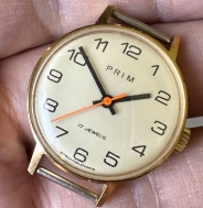 Prim dámske elegantné pozlátené cal. 66
