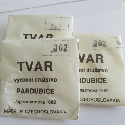 302 - Sklo na hodinky - Tvar Pardubice - velikost 302