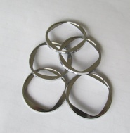 PRIM TELEVIZE + SOUDEK - RÁMEČKY CHROMOVANÉ NA k. 66/68 - 5+5 KUSŮ