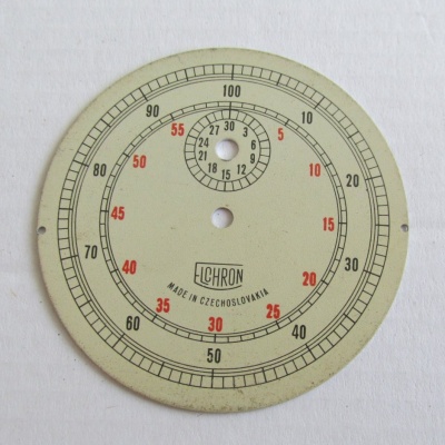 ELCHRON - ČÍSELNÍK NA STOPKY MADE IN CZECHOSLOVAKIA, 2
