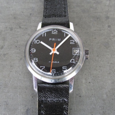 Hodinky Prim 28mm - datum - velmi pěkné