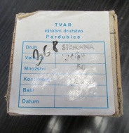 368 - Sklo Tvar Pardubice - původní balení 50 kusů
