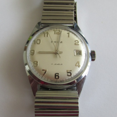 Hodinky Prim typ 68 365 1 z roku 1978 - tah Kovotex Trenčín v perfektním stavu