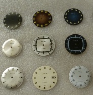 PRIM 16 x originál číselník NOS, na mechanické hodinky, nepoužité.