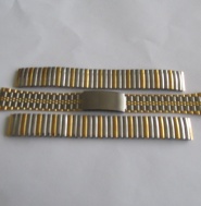 Ocelové tahy BICOLOR - řemínky na hodinky - 3 kusy - 18mm - nové