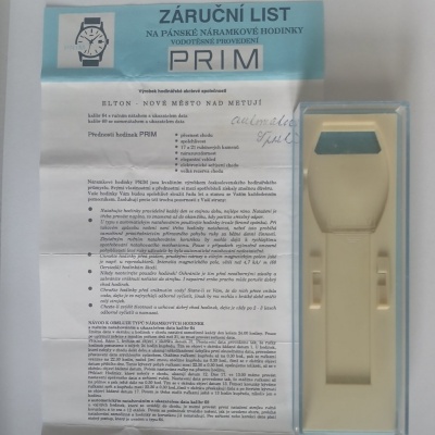 Modrá krabička PRIM