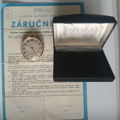 Pánské kapesní hodinky PRIM