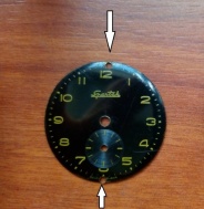 PostSpartak pouzdro+ciferník Spartak