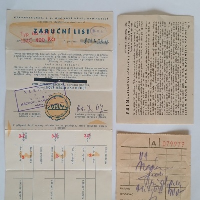 Záruční list 66 133 3