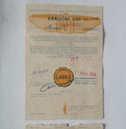 Záruční list 011 022