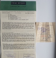 Záruční list 68 385 1