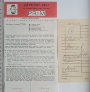 Záruční list 69 613 3