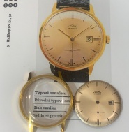 Nálezový stav číselník pouzdro Prim