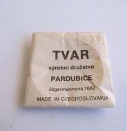 438 - VELKÉ SKLO TVAR PARDUBICE - VELIKOST 438, NEPOUŽITÉ ORIGINÁLNÍ SKLÍČKO 