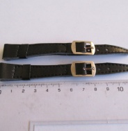 14mm - ČERNÝ řemínek na hodinky Prim - Barexový