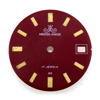 Číselník MEISTER-ANKER. 