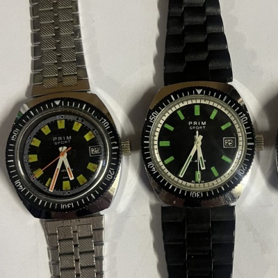 Hodinky PS2 humberto, zelené indexy 