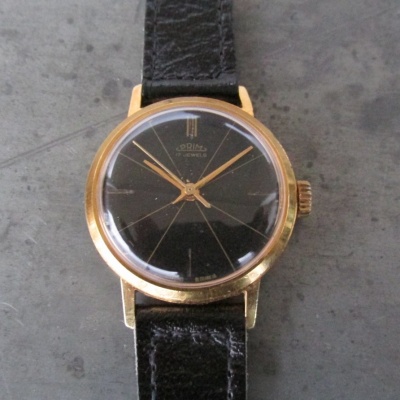 Dámské hodinky Prim ve zlaceném pouzdře - typ 66 140 3 z roku 1967