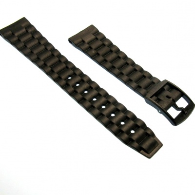 Plastový náramek š. 20 mm - černý