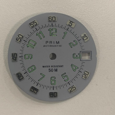 Vzácný šedý číselník Prim automat