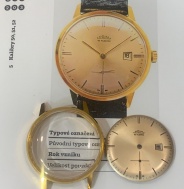 Vzácné - nálezový stav číselník a pouzdro 