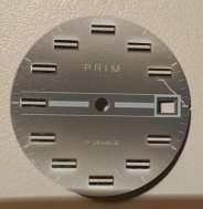 Šedý číselník Prim