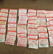 SKLÍČKA NA NÁRAMKOVÉ HODINKY STERNKREUZ - MIX - 44 KUSŮ 