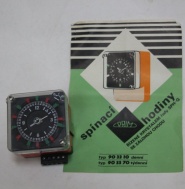 spínací hodiny Prim typ 90 33 10 s návodem