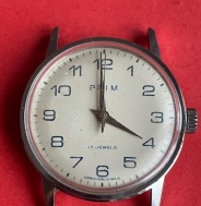 Prim 17jewels modré čísla 