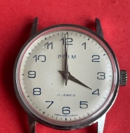 Prim 17jewels modré čísla 