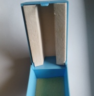 Modrá krabička Prim 