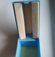 Modrá krabička Prim 