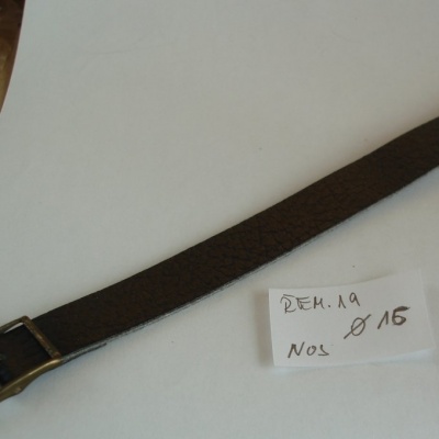 NOS dobový řemínek Saturn č. 19 průměr 16 mm