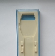 Světle modrá krabička Prim 