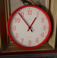 Hodiny Prim Quartz Elton - červené !!!