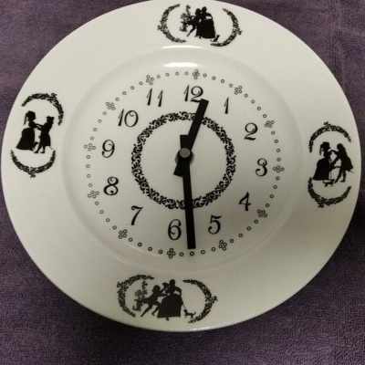 talíř rokoko -top stav 