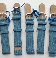 džínový řemen 14mm, var. 2 - světlejší !!!